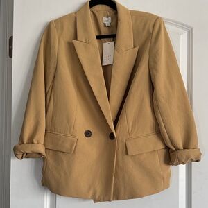 a new day Tan Blazer Jacket